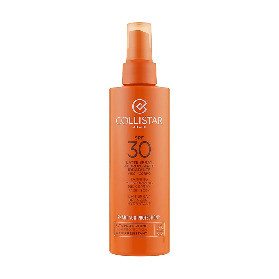 Молочко-спрей для засмаги Collistar Tanning Moisturizing Milk Spray SPF 30, 200 мл